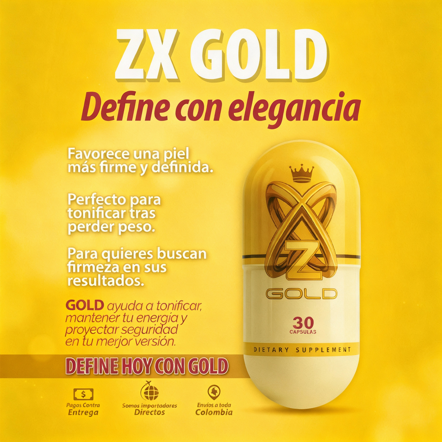 ZX GOLD + OBSEQUIO